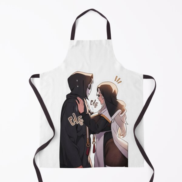 Item preview, Mysterious Hooded Couple – Dark Fantasy Anime Sticker designed and sold by MeowLoka ⭐⭐⭐⭐.