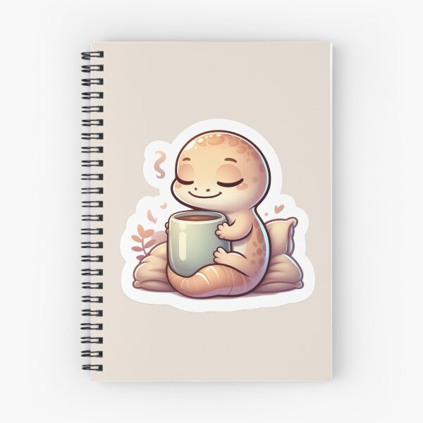 Item preview, Slow Mornings & Warm Sips | Cozy Salamander designed and sold by Safe Haven Pets.