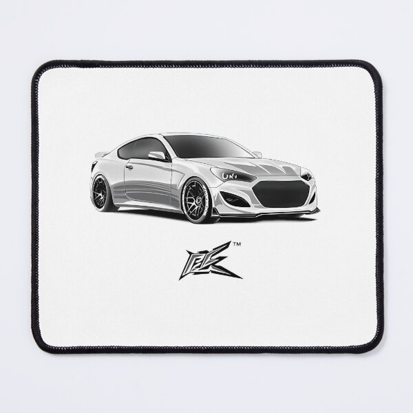 Item preview, Hyundai Genesis Coupe White | ⭐⭐⭐⭐⭐ designed and sold by kaee-eeee.