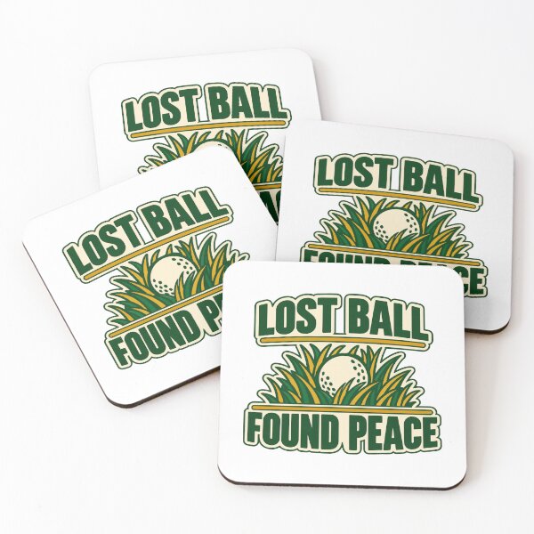 Item preview, Lost Ball Found Peace Weekend Golfer Humor designed and sold by eignvalue.