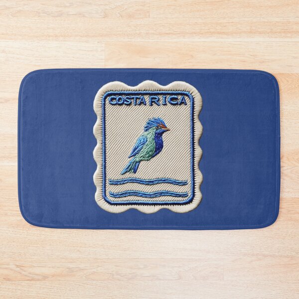 Item preview, Costa Rica Travel Patch Motmot Bird Embroidered designed and sold by tiigerdad.