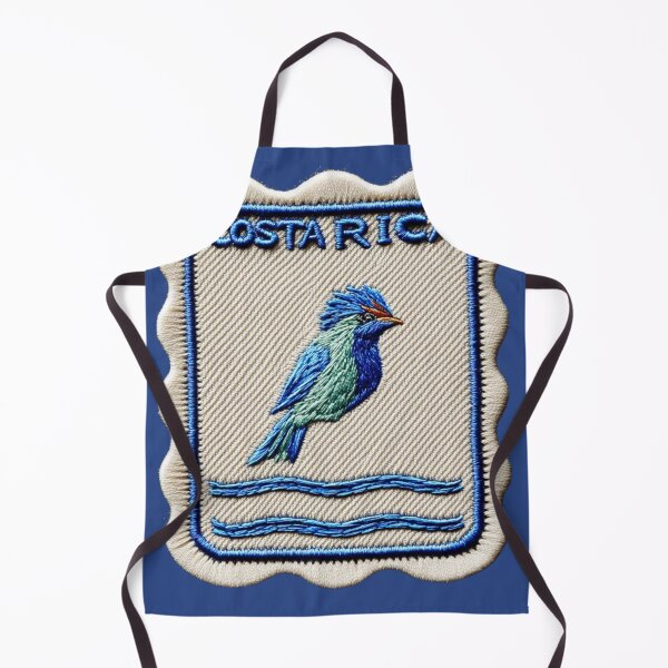 Item preview, Costa Rica Travel Patch Motmot Bird Embroidered designed and sold by tiigerdad.