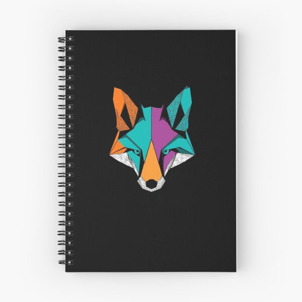 Item preview, Colorful Geometric Fox - Low Poly Art designed and sold by GeoBeast.