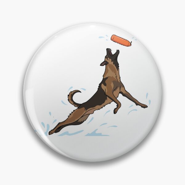 Artikelvorschau, Dock Diving Malinois entworfen und verkauft von Bluek9sDesign.
