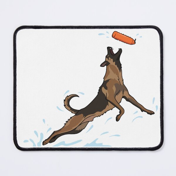 Item preview, Dock Diving Malinois designed and sold by Bluek9sDesign.