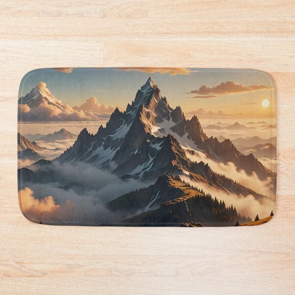 Item preview, DS-0021 — Mystic Mountain Peak designed and sold by LittleBigGifts.