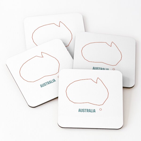 Item preview, Australia Outline Wall Art | Minimalist Map Design | Travel Nostalgia designed and sold by BondiDrift.