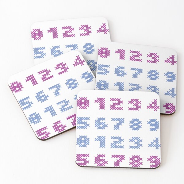 Item preview, números , tipo bordado, ponto cruz designed and sold by @Reikiama.