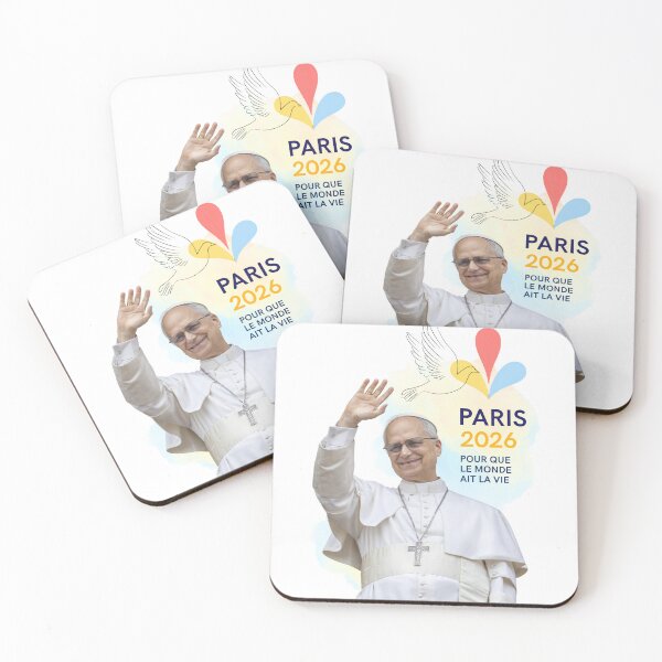 Item preview, Pope Leo XIV - T-shirts and Souvenir Gifts - France 2026 designed and sold by Dany and Dom.