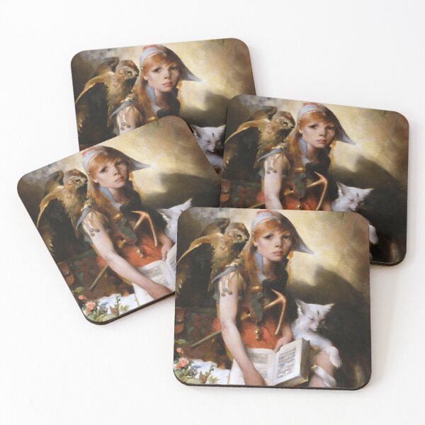 Item preview, The Witch's Daughter by Carl Larsson designed and sold by The Breathing Paint.