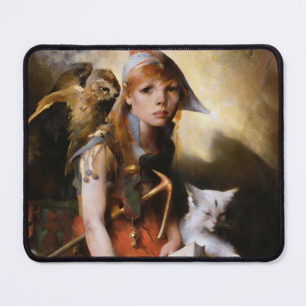 Item preview, The Witch's Daughter by Carl Larsson designed and sold by The Breathing Paint.