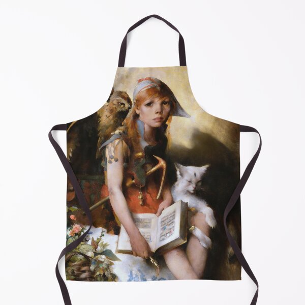 Item preview, The Witch's Daughter by Carl Larsson designed and sold by The Breathing Paint.