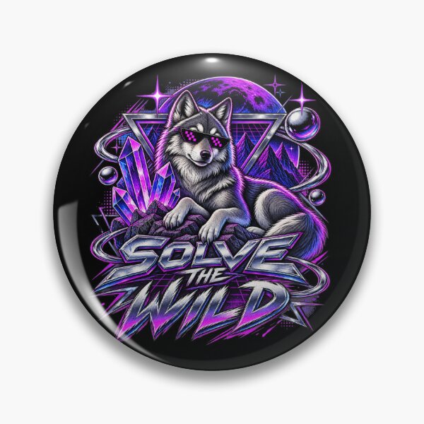 Item preview, Solve The Wild - Y2K Grey Wolf designed and sold by HOUSE OF VMH.
