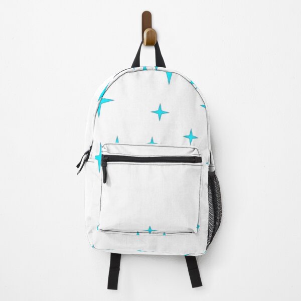 Item preview, Sparkling Stars Y2K Cyan - Minimalist 90s Retro Pattern designed and sold by Gabzerinho.