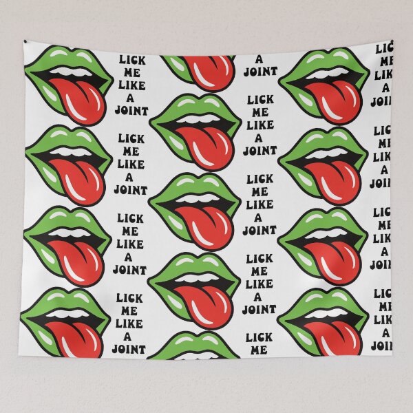 Item preview, Lick Me Like a Joint designed and sold by Cannaxes Studio.