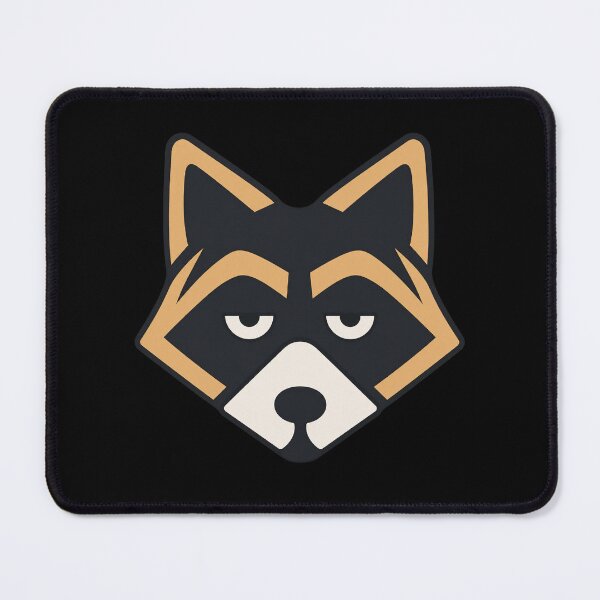 Item preview, Milo Scroll Racoon designed and sold by One-True-North.