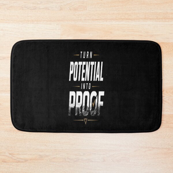 Item preview, Turn Potential Into Proof  Motivational Success Mindset Quote designed and sold by v6ziix.
