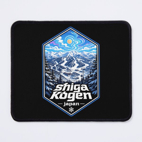 Item preview, Shiga Kogen Japan Ski Resort Travel designed and sold by TomFrontierArt.