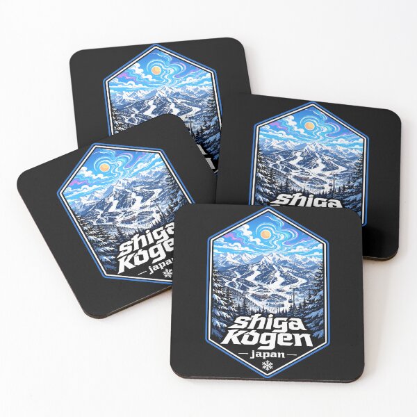 Item preview, Shiga Kogen Japan Ski Resort Travel designed and sold by TomFrontierArt.