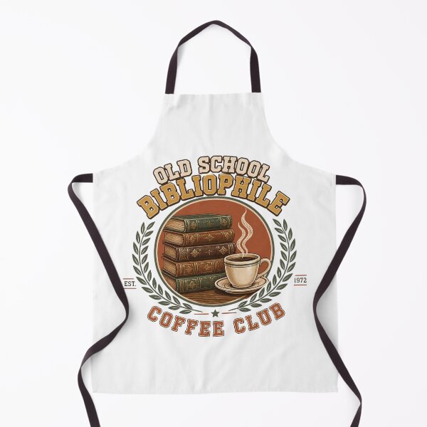 Item preview, Old School Bibliophile Coffee Club Vintage Aesthetic designed and sold by Coffread.