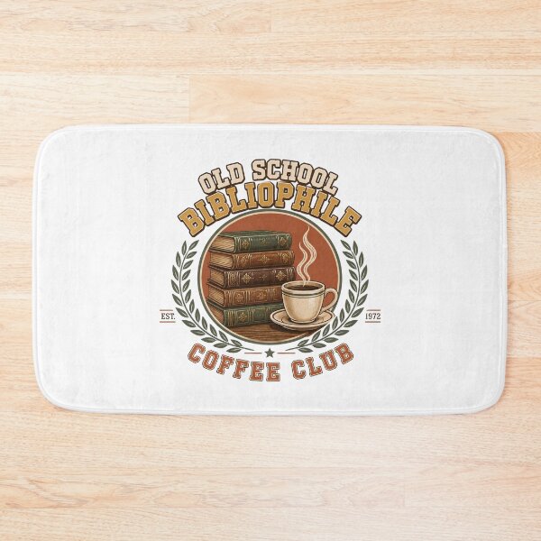 Item preview, Old School Bibliophile Coffee Club Vintage Aesthetic designed and sold by Coffread.