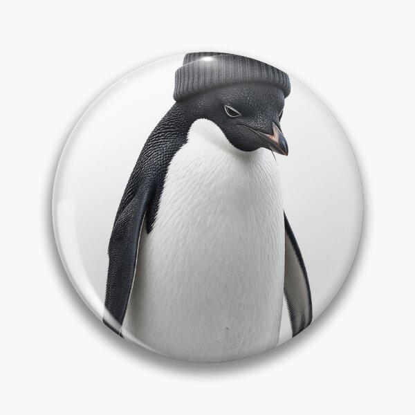 Item preview, Nihilist Penguin Beanie Funny Meme designed and sold by MCLVibe.