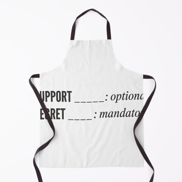 Item preview, Support Optional Regret Mandatory 3D Printing Humor designed and sold by Niebieski-Labs.