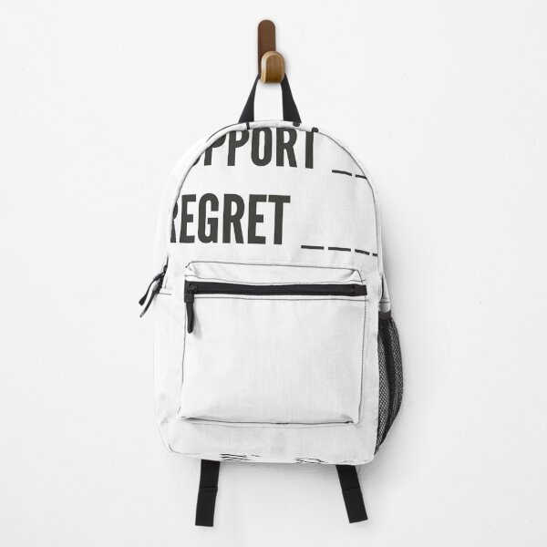 Item preview, Support Optional Regret Mandatory 3D Printing Humor designed and sold by Niebieski-Labs.