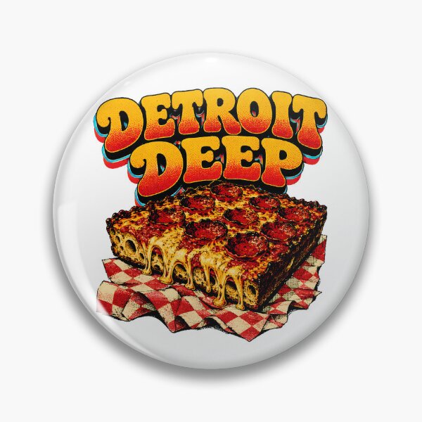 Item preview, Detroit Deep Dish Pizza Seventies Pepperoni Lover designed and sold by chattsuede.