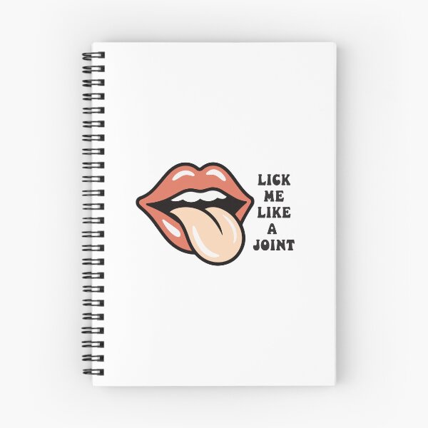 Item preview, Lick Me Like a Joint – Stoner Humor Pop art designed and sold by Cannaxes Studio.