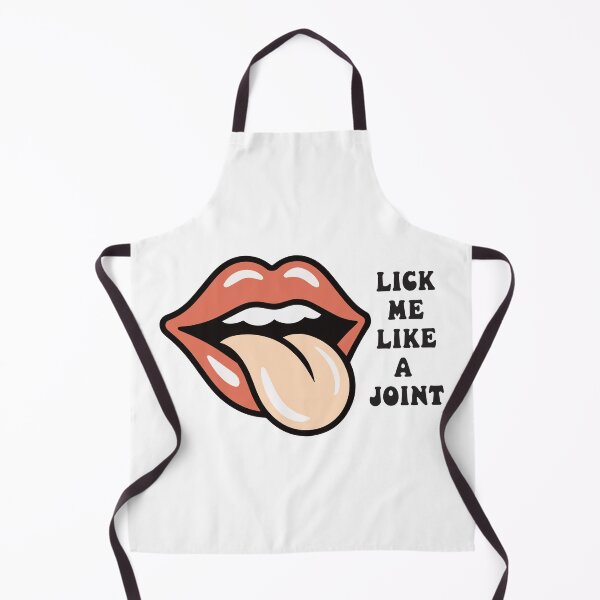 Item preview, Lick Me Like a Joint – Stoner Humor Pop art designed and sold by Cannaxes Studio.