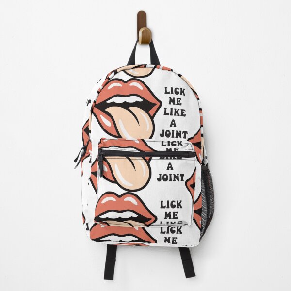 Item preview, Lick Me Like a Joint – Stoner Humor Pop art designed and sold by Cannaxes Studio.