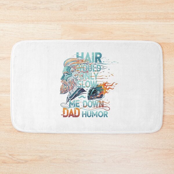 Item preview, Hair Would Only Slow Me Down Dad Humor designed and sold by SkrabinhoArt.