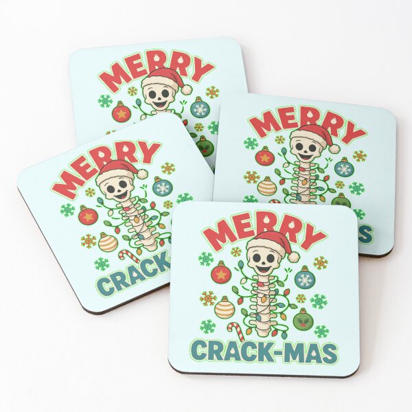 Item preview, Merry Crack-Mas Funny Chiropractor Christmas Spine designed and sold by Nzgiftsandmore.