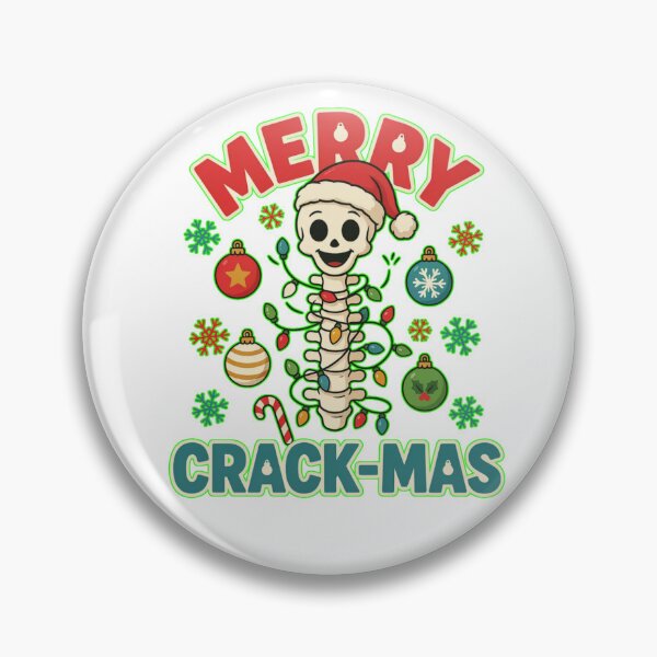 Item preview, Merry Crack-Mas Funny Chiropractor Christmas Spine designed and sold by Nzgiftsandmore.