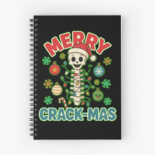 Item preview, Merry Crack-Mas Funny Chiropractor Christmas Spine designed and sold by Nzgiftsandmore.