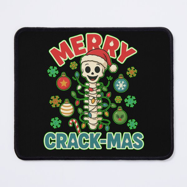 Item preview, Merry Crack-Mas Funny Chiropractor Christmas Spine designed and sold by Nzgiftsandmore.