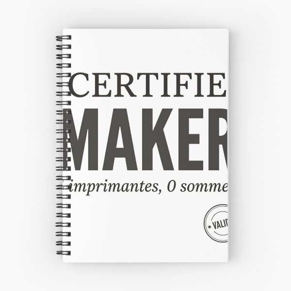 Item preview, Certified Maker 4 Printers 0 Sleep 3D Printing designed and sold by Niebieski-Labs.