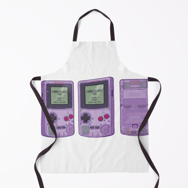Item preview, Transparent Purple Retro Portable Console - 90s Gaming Nostalgia designed and sold by Gabzerinho.