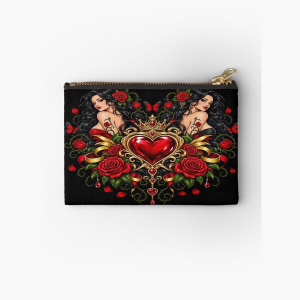 Item preview, Guardians of the Crimson Heart – Gothic Romance Emblem  designed and sold by TroviTutto.