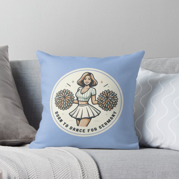 Item preview, Born To Dance For Germany - Sports Cheer Lady designed and sold by Scaryzz.
