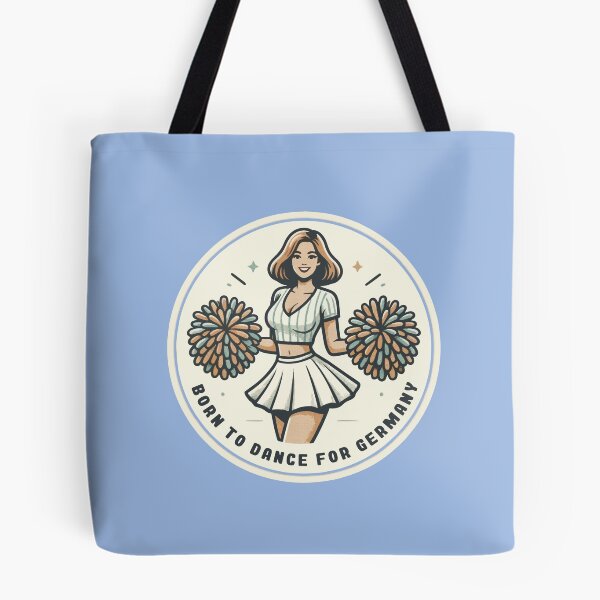 Item preview, Born To Dance For Germany - Sports Cheer Lady designed and sold by Scaryzz.