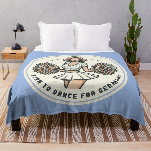 Item preview, Born To Dance For Germany - Sports Cheer Lady designed and sold by Scaryzz.