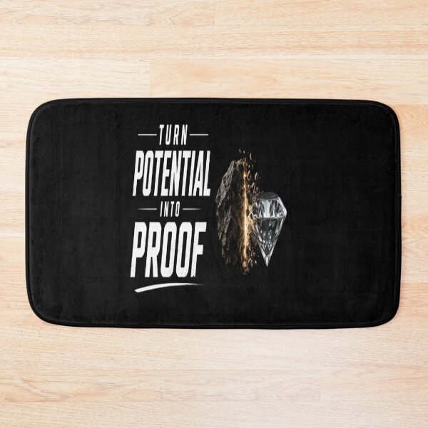 Item preview, Turn Potential Into Proof – Motivational Success Mindset Quote designed and sold by v6ziix.