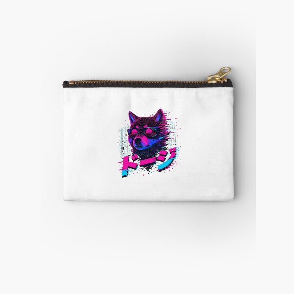 Item preview, Crypto Dog Shiba Inu Synthwave Sunglasses designed and sold by chattsuede.