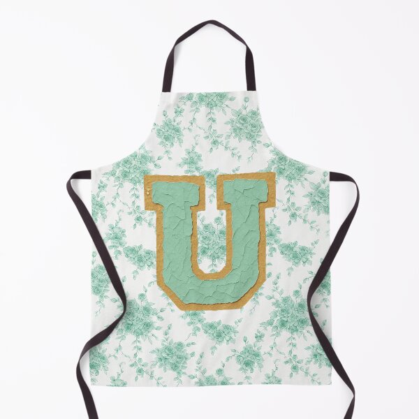 Item preview, Mint Green Letter U Monogram Aesthetic Art designed and sold by ITCHAWAWAA.