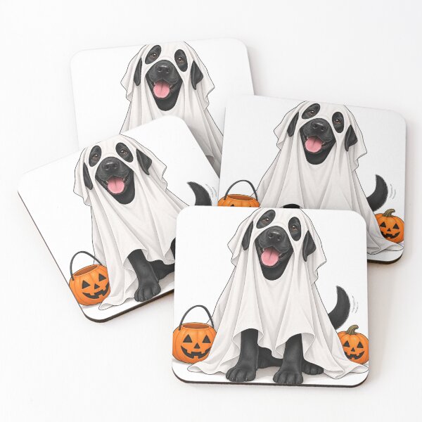 Item preview, Ghost Lab – Halloween Ghost Labrador designed and sold by Goodthingstree.