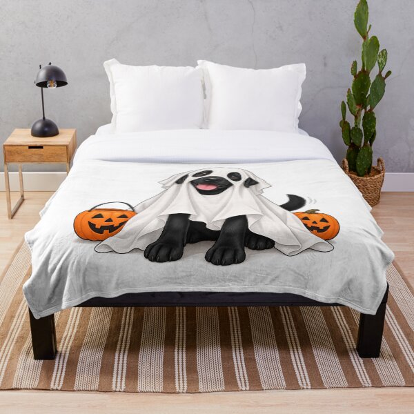 Item preview, Ghost Lab – Labrador Fantasma de Halloween designed and sold by Goodthingstree.