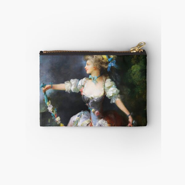 Item preview, A Girl Dancing With A Garland Of Flowers by Jean-Frédéric Schall designed and sold by The Breathing Paint.