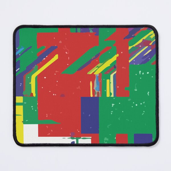 Item preview, RGB Glitch Grid Pattern | Data Corruption Art designed and sold by Uglyandcute.